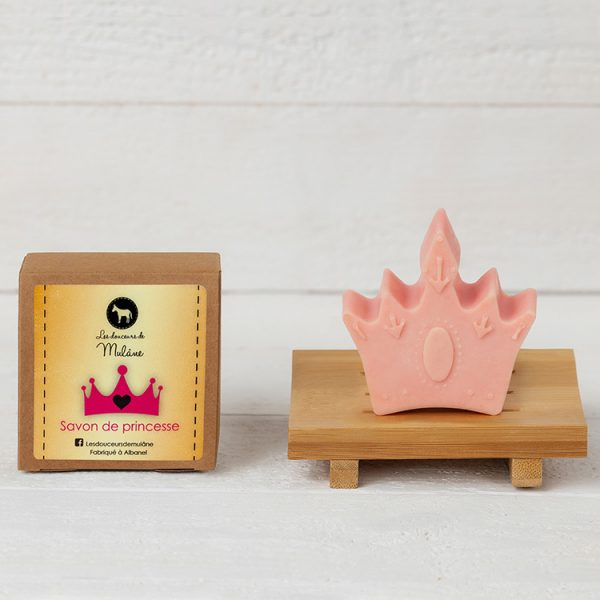 Savon petite reine au lait d’ânesse
