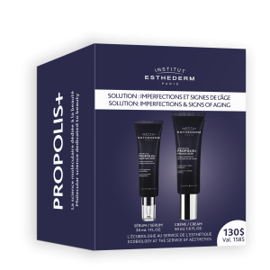 Coffret Intensif Propolis : soins experts pour nourrir, hydrater et restaurer la barrière cutanée en profondeur.