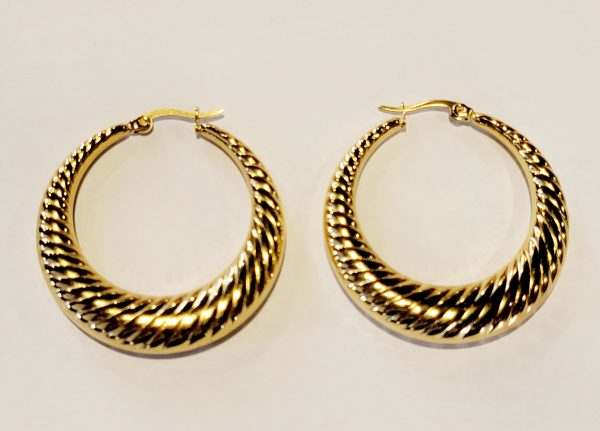 Boucles d'oreilles la Torsadée – Image 2