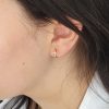 Boucles d'oreilles La p'tite croix