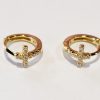 Boucles d'oreilles La p'tite croix – Image 3