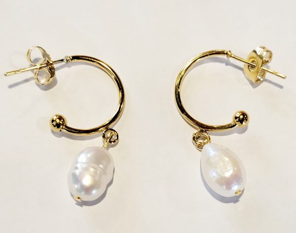 Boucles d'oreilles La perlée – Image 2