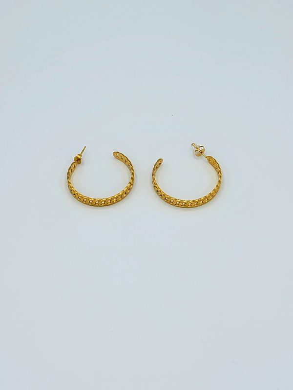 Boucles d'oreilles les tressées – Image 2