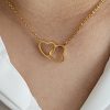 Collier entre 2 coeurs – Image 2