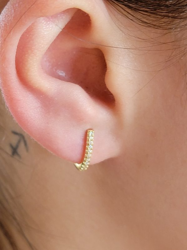 Boucles d'oreilles Les Éternelles Argent ou Or – Image 2