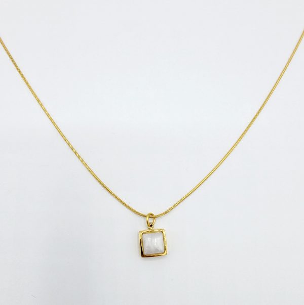 Collier Le cubique Or ou Argent – Image 3