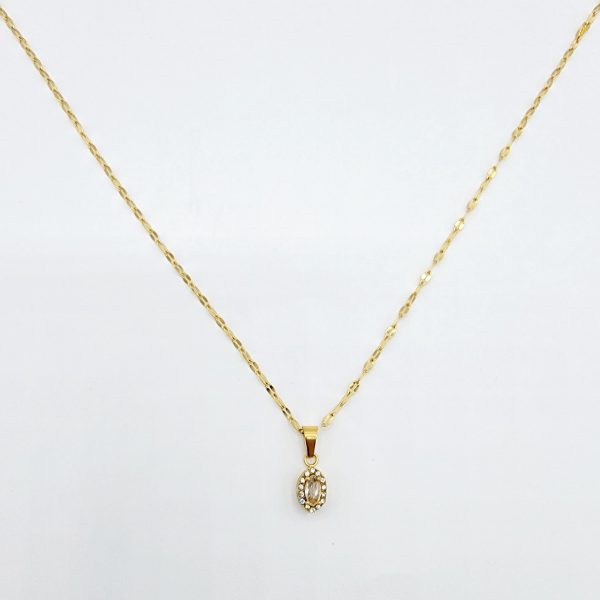 Collier le Crystal Or ou Argent – Image 2