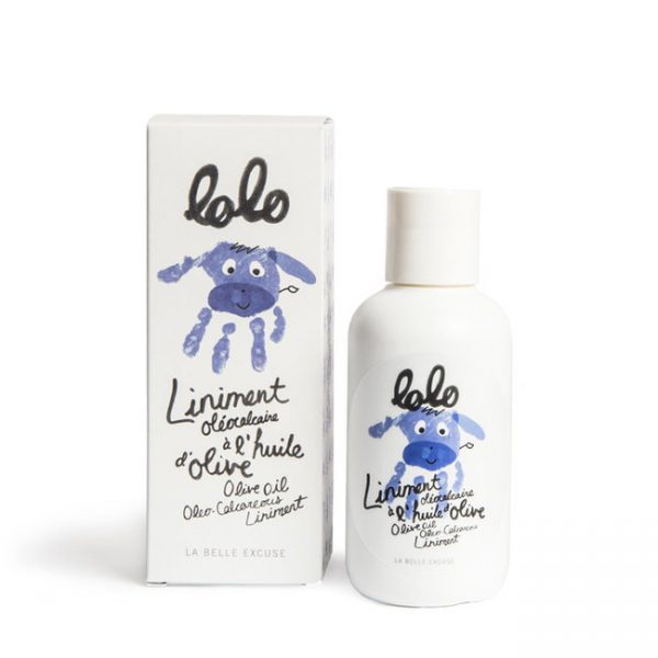 Liniment oleocalcaire à l'huile d'olive