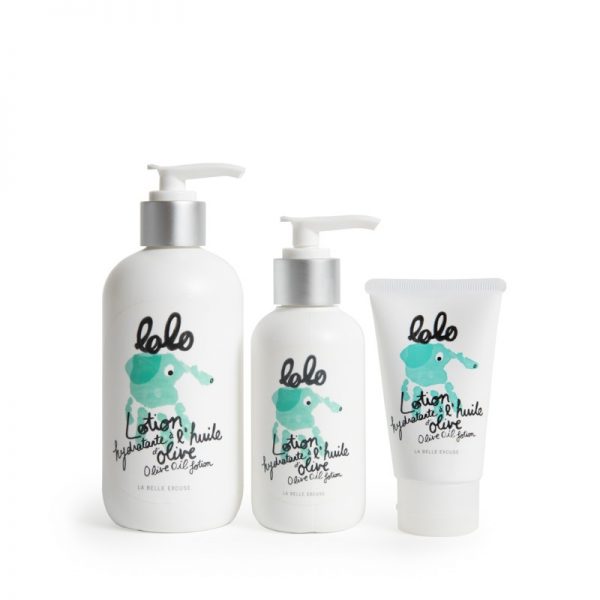 Lotion hydratante à l'huile d'olive