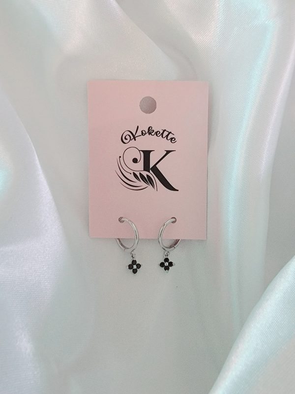 Boucles d'oreilles Les p'tites fleurs Argent ou Or