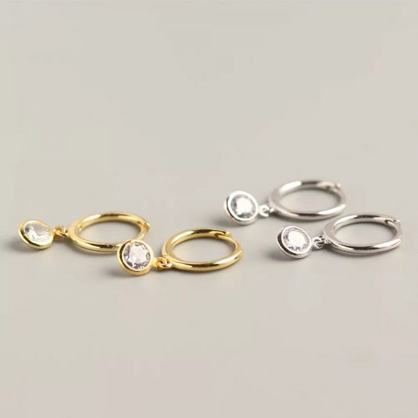 Boucles d'oreilles Les Stellaires Argent ou Or – Image 2