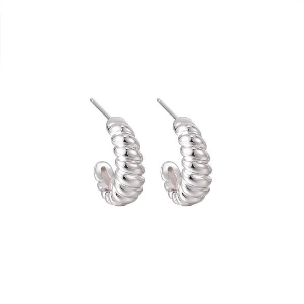 Boucles d'oreilles la petite torsadée – Image 2
