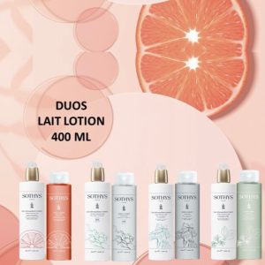 Offrez à votre peau le soin expert avec les Duos Lait et Lotion Sothys : hydratation, confort et pureté au quotidien.