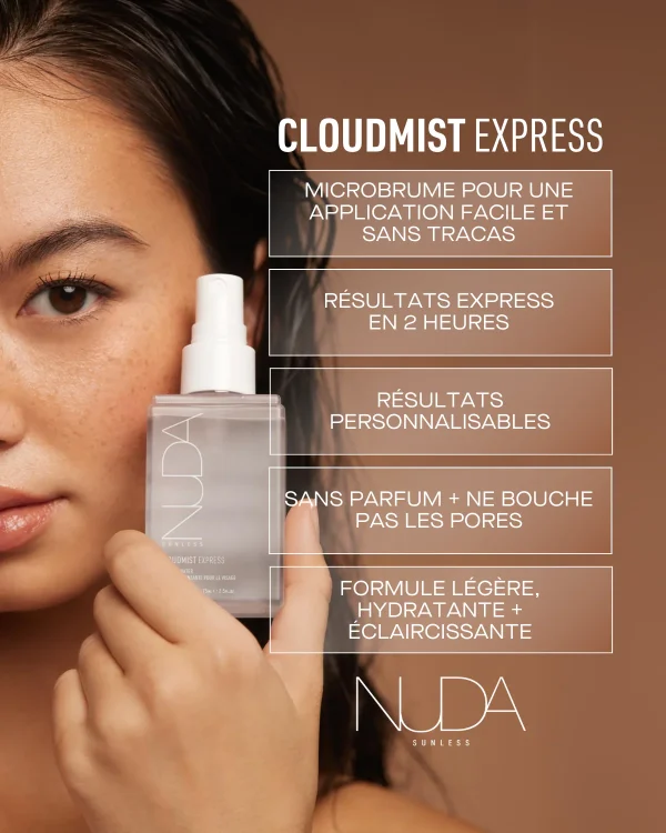 CloudMist - Eau autobronzante pour le visage - Express – Image 2