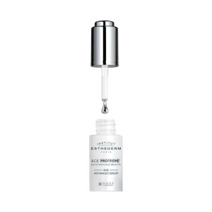 AGE PROTEOM EYE ADVANCED SERUM réduit rides et ridules, hydrate intensément et redonne éclat à votre regard.