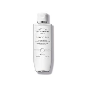 Découvrez Osmoclean Lotion de soin réhydratante désensibilisante : apaise, hydrate et protège les peaux sensibles.