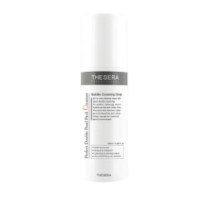 Découvrez Perfect Double Pearl Pack Cleanser Thesera, un soin nettoyant et masque qui affine le grain de peau et booste la luminosité.