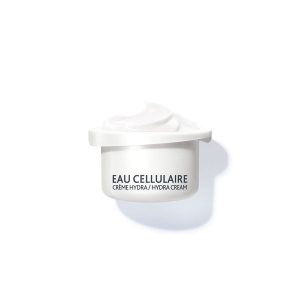 Découvrez l'Eau Cellulaire Crème Hydra-Repulpante – Recharge, conçue pour préserver l'hydratation, améliorer la souplesse de la peau et réduire les déchets.