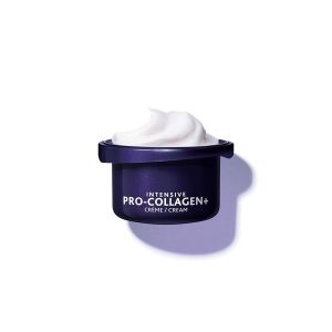 Intensive Pro-Collagen+ Crème – Recharge favorise une peau plus ferme, souple et lumineuse grâce à une formule enrichie en actifs pro-collagène.
